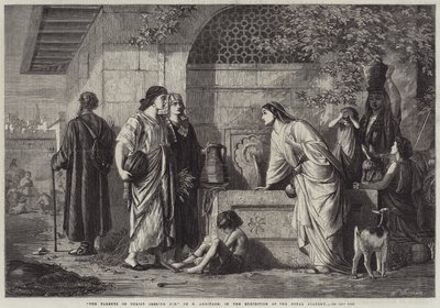 Rodzice Chrystusa szukają go… autorstwa Edward A. Armitage