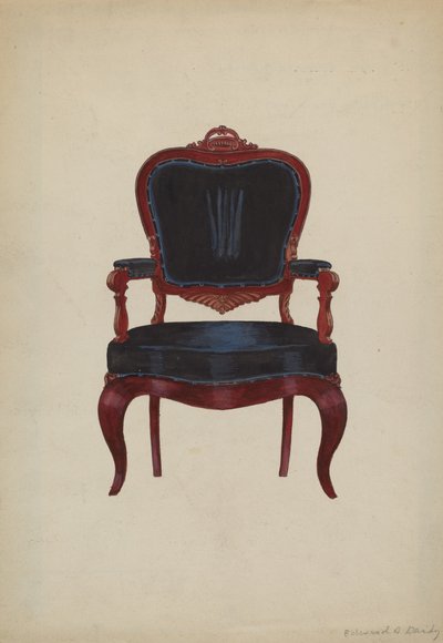 Fotel autorstwa Edward A. Darby