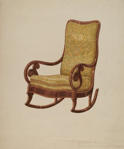 Bujane krzesło autorstwa Edward A. Darby