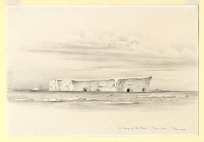 Berg w stadzie, Morze Rossa, 1910 autorstwa Edward Adrian Wilson