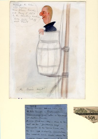 Henry Pennell, 1910-12 (toaleta i ołówek na papierze) autorstwa Edward Adrian Wilson