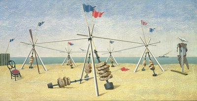 Kanał La Manche autorstwa Edward Alexander Wadsworth