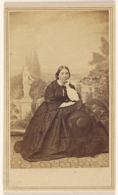 Jessie Benton Fremont, żona gen. J.C. Fremonta i córka senatora Thomasa Harta Bentona. autorstwa Edward Anthony