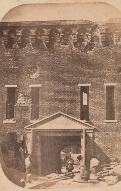 Ewakuacja Fortu Sumter, kwiecień 1861. autorstwa Edward Anthony