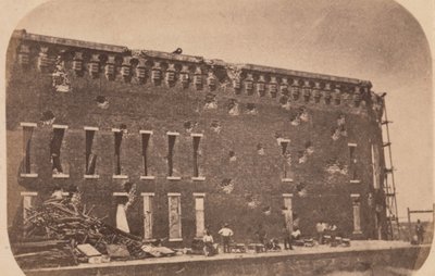 Ewakuacja Fortu Sumter, kwiecień 1861, kwiecień 1861. autorstwa Edward Anthony