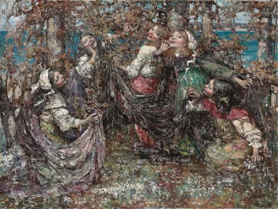 Ring-a-Ring-a-Rose autorstwa Edward Atkinson Hornel
