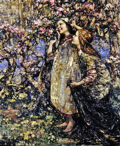 Wiosna autorstwa Edward Atkinson Hornel