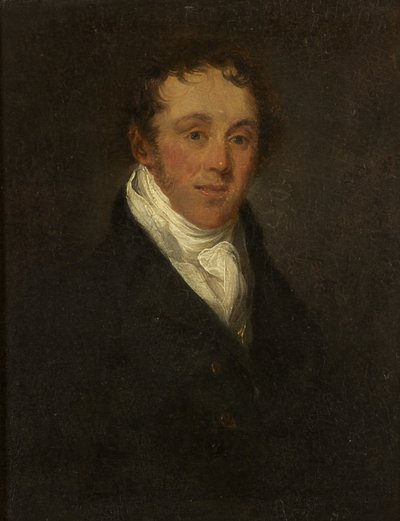 Sir Charles A. Elton (olej na panelu) autorstwa Edward Bird