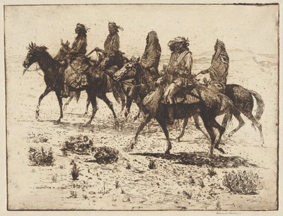 Navajos autorstwa Edward Borein