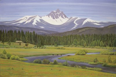 W Górach Kaskadowych, 1931. autorstwa Edward Bruce