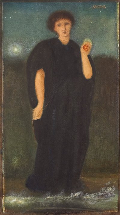 Ariadna autorstwa Edward Burne-Jones