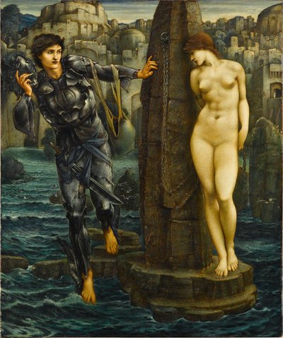 Skała Przeznaczenia autorstwa Edward Burne-Jones