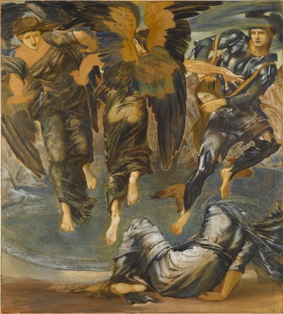 Śmierć Meduzy autorstwa Edward Burne-Jones