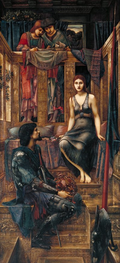 Król Cophetua i żebraczka autorstwa Edward Burne-Jones