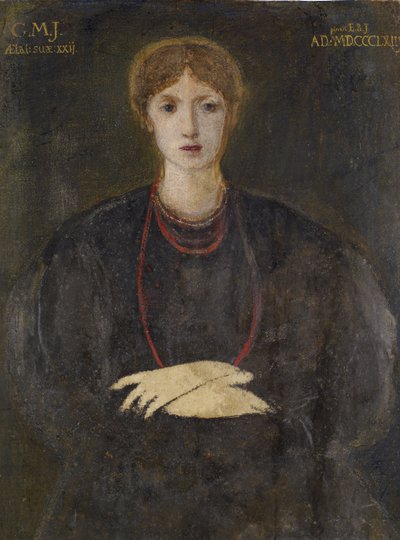 Portret Georgiany Burne-Jones (1840-1920) autorstwa Edward Burne-Jones