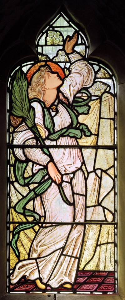 Nadzieja, 1883 autorstwa Edward Burne Jones