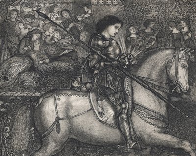 Sir Galahad autorstwa Edward Burne-Jones