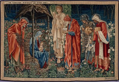 Pokłon Trzech Króli autorstwa Edward Burne Jones
