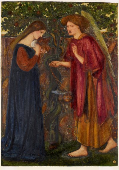 Zwiastowanie autorstwa Edward Burne Jones