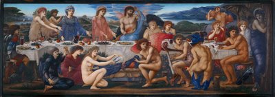 Święto Peleusa autorstwa Edward Burne Jones