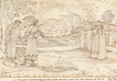 Kraina Beulah autorstwa Edward Burne Jones