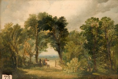 Leśna polana autorstwa Edward Calvert