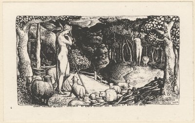 Idealne życie pasterskie autorstwa Edward Calvert