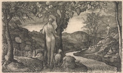 Panna młoda autorstwa Edward Calvert
