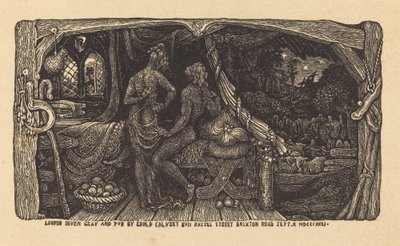Idylla Komnaty autorstwa Edward Calvert