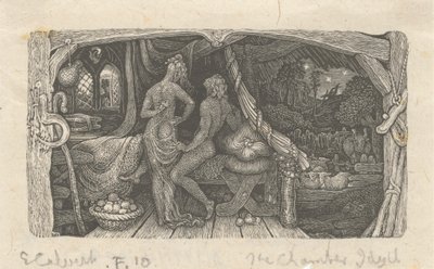 Idylla Komnaty autorstwa Edward Calvert