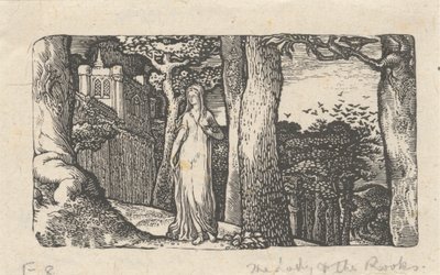 Pani i Gawrony autorstwa Edward Calvert