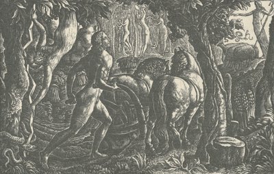 Oracz, 1827. autorstwa Edward Calvert