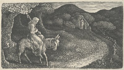Powrót do domu, 1830. autorstwa Edward Calvert