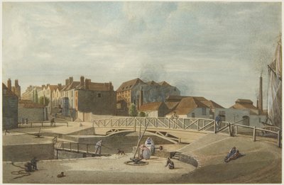 Umywalka Bathurst (ołówek i akwarela na papierze) autorstwa Edward Cashin