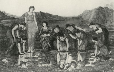 Lustro Wenus autorstwa Edward Coley (after) Burne Jones