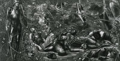 Wrzosiec, z serii Wrzosiec autorstwa Edward Coley (after) Burne Jones