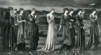 Wesele Psyche autorstwa Edward Coley (after) Burne Jones