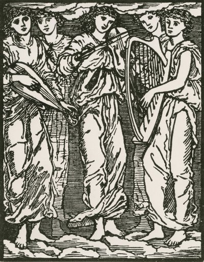 Nieuprawny autorstwa Edward Coley (after) Burne Jones