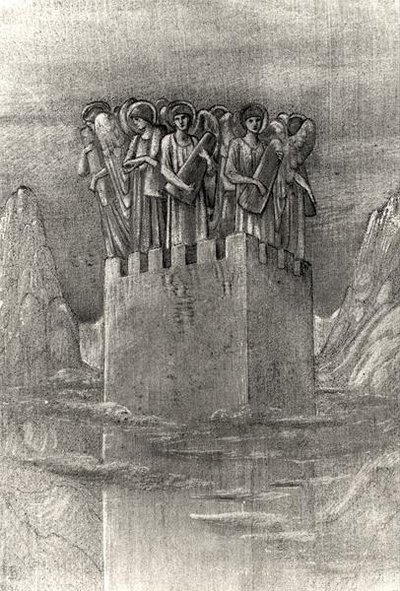 Śpiewamy Hynum Twojej Chwały autorstwa Edward Coley Burne Jones
