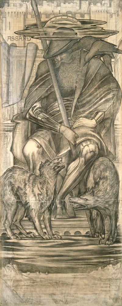 Odyna autorstwa Edward Burne Jones