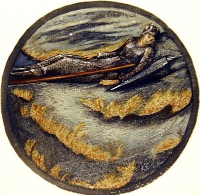 Księga Kwiatów: XIX. Płomień Heatha autorstwa Edward Coley Burne Jones