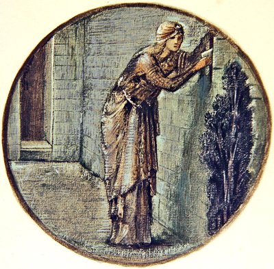 Księga kwiatów: XXIV. Ściana chóru autorstwa Edward Coley Burne Jones