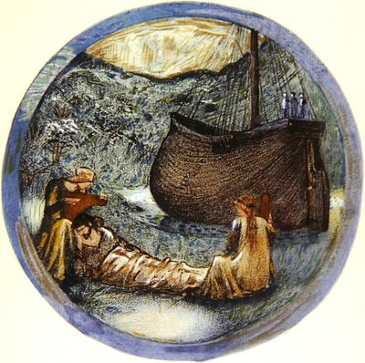 Księga Kwiatów: XXXV. Łąka Słodka autorstwa Edward Coley Burne Jones
