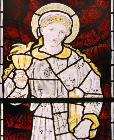 Bicester, Morris, Marshall, Faulkner & Co, Edward Burne-Jones, Wiara, 1866 autorstwa Edward Burne Jones