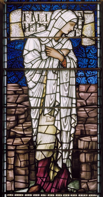 Edynburg, Katedra St Giles, Morris & Co., Edward Burne-Jones, Córka Jepthas, 1886 autorstwa Edward Burne Jones