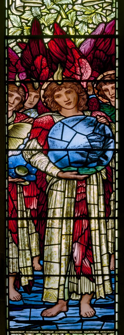 Oxford Harris Manchester College, Morris & Co., Edward Burne-Jones, Dni Stworzenia autorstwa Edward Coley Burne Jones