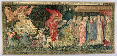 Przejście Wenus, zaprojektowane w 1901 i utkane w 1926 (gobelin z wełny, jedwabiu i lnu) autorstwa Edward Burne Jones