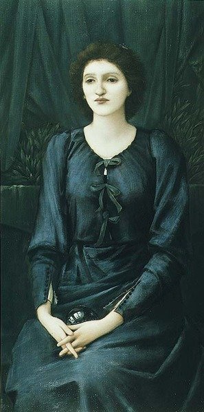 Portret baronowej Madeleine Desandes autorstwa Edward Coley Burne Jones