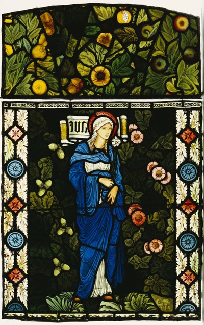 Najświętsza Maryja Panna Morris & Co. autorstwa Edward Burne Jones