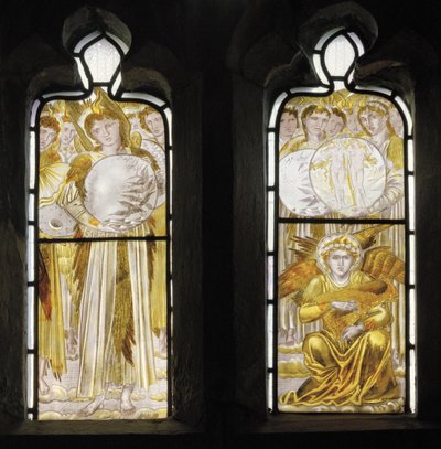 Dni Stworzenia, szczegół, 1870 autorstwa Edward Burne Jones